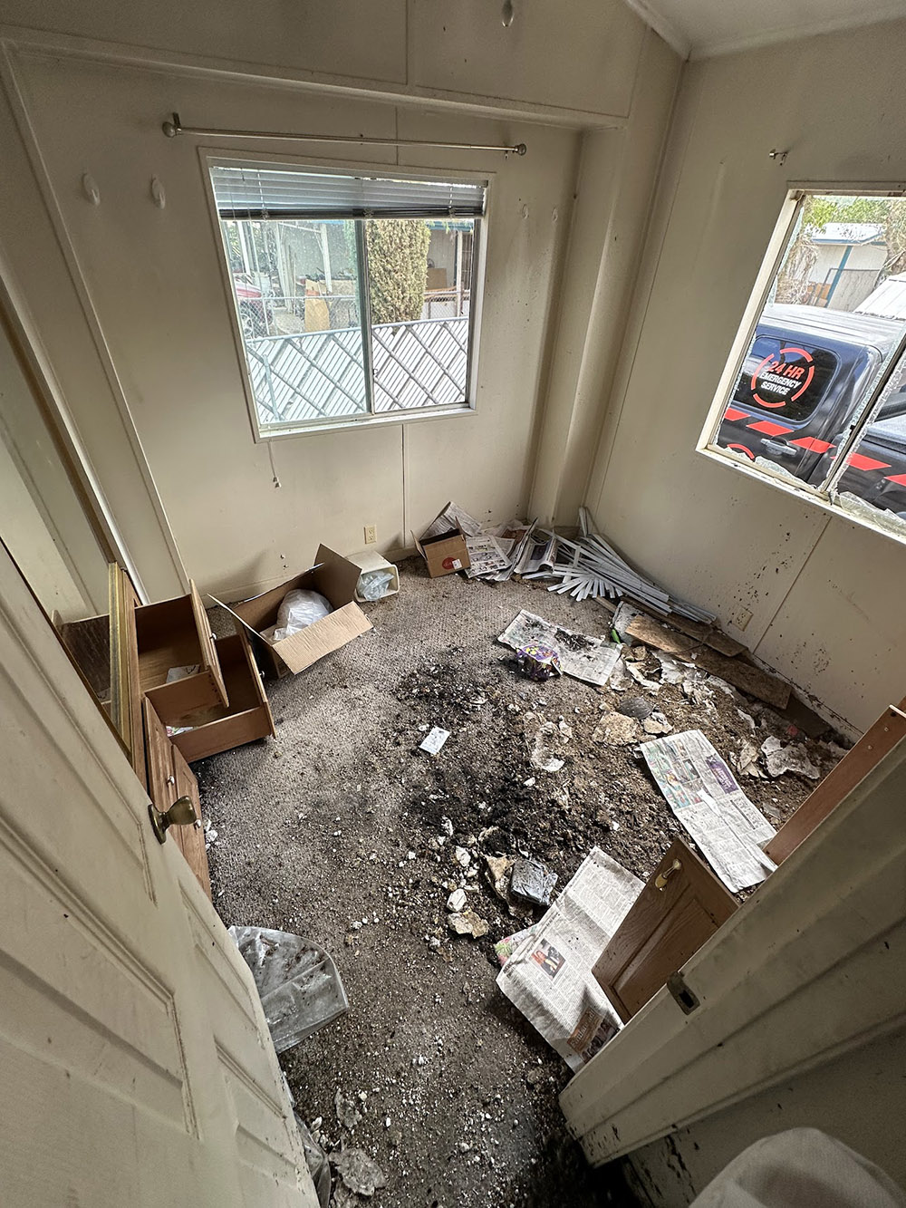 Fire damage restoration service Safford AZ - Disaster Masters Restoration